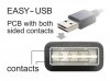 Delock Kabel USB MICRO(M) -USB-A(M) 2.0 0.2m